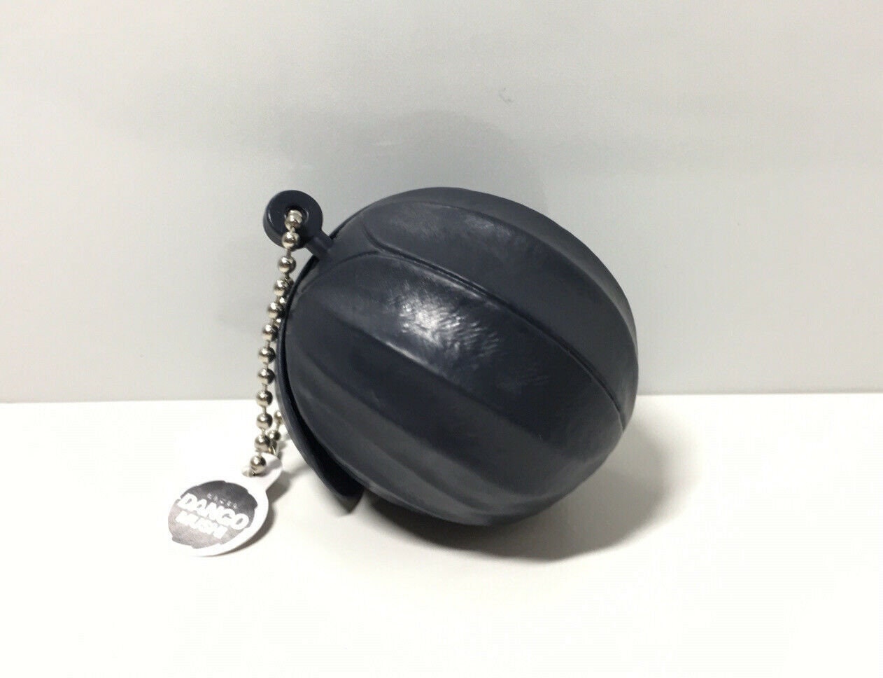 Plastic Dung Beetle Dango Mushi KEYCHAIN Figure w/Moving Parts - Black Color 9cm