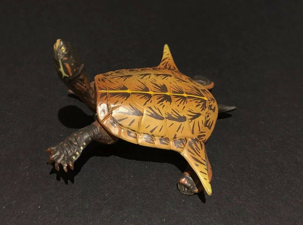 Vintage Kaiyodo Sinemys Gamera Prehistoric Turtle Dinosaur Dinotales Plastic Miniature Figure