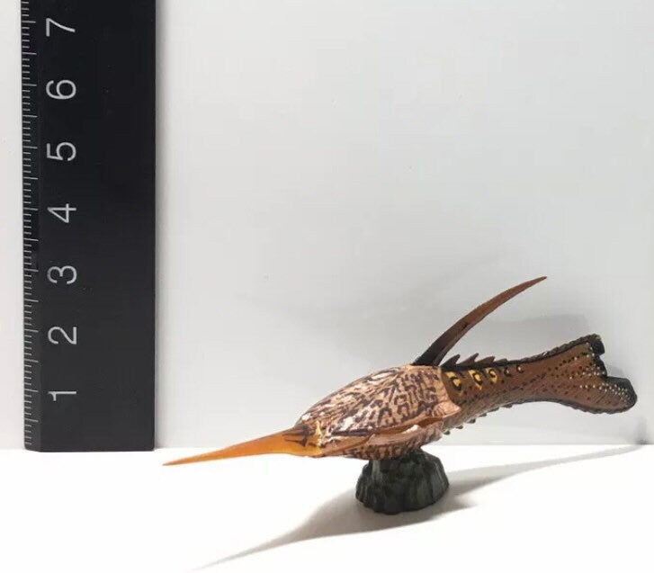 Vintage Kaiyodo Series 2 Pteraspis Armored Fish Dinosaur Dinotales Plastic Miniature Figure