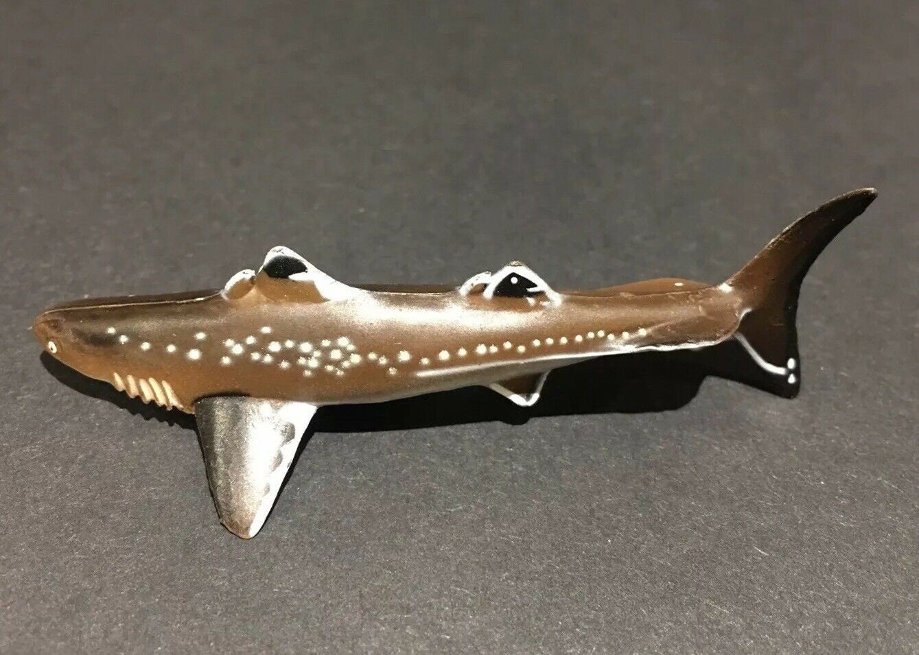 Vintage Kaiyodo Cladoselache Ancient Shark Dinosaur Dinotales Plastic Miniature Figure