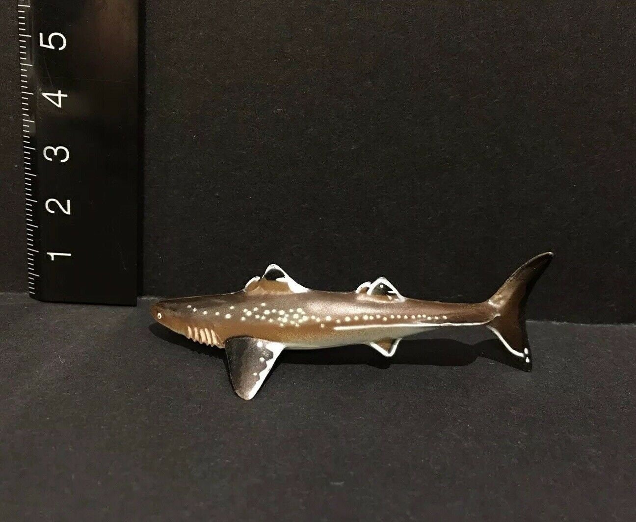 Vintage Kaiyodo Cladoselache Ancient Shark Dinosaur Dinotales Plastic Miniature Figure