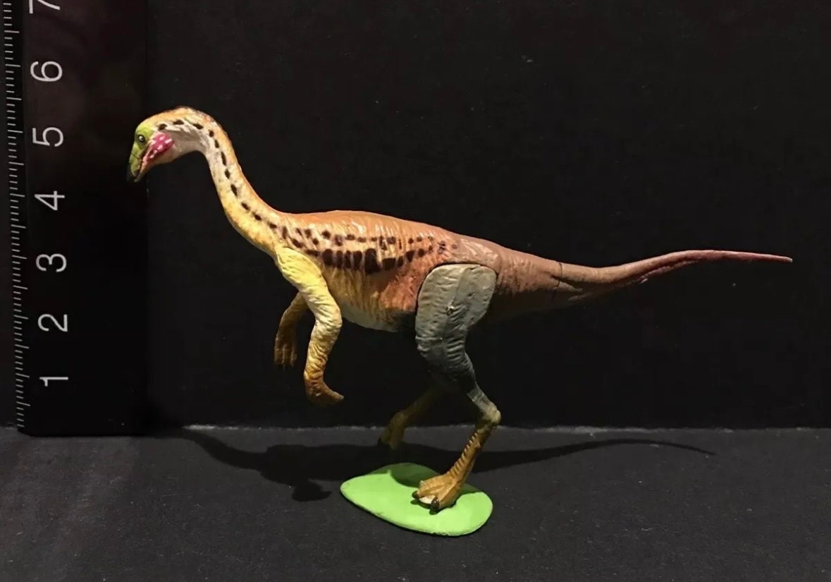 Vintage Kaiyodo Series 2 Struthiomimus Dinosaur Dinotales Plastic Miniature Figure