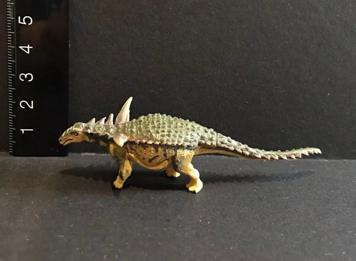 Vintage Kaiyodo Series 2 Sauropelta Dinosaur Dinotales Plastic Miniature Figure