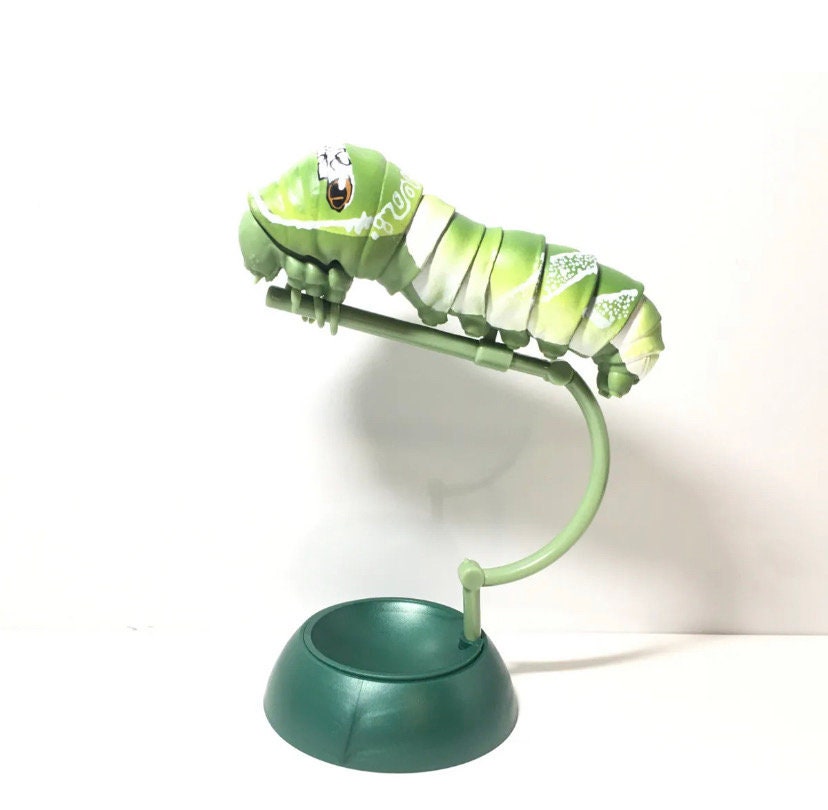 Swallowtail Butterlfy Caterpillar Larva PVC Figure w/ Movable Joints