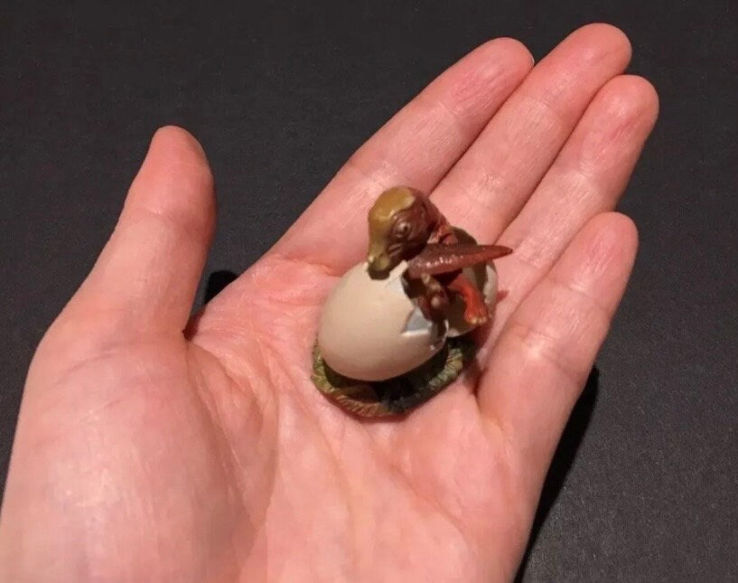 Vintage Kaiyodo UHA Dinotales Series 3 Maiasaura Baby Hatchling Dinosaur Figure