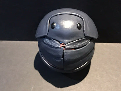 Plastic DUNG BEETLE Insect Bug Dango Mushi Figure w/Moving Parts - BLACK Color