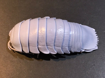Plastic Pill Bug Roly Poly Insect Potato Bug ISOPOD Figure w/Moving Parts - GREY GRAY Color 14cm