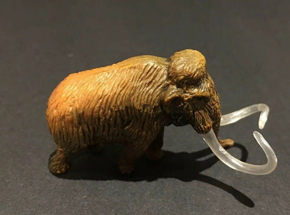 Vintage Kaiyodo Wooly Mammoth Prehistoric Elephant Dinosaur Dinotales Plastic Miniature Figure