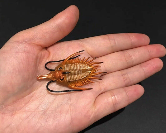 Vintage Kaiyodo Psychopyge Trilobite Dinosaur Dinotales Plastic Miniature Figure