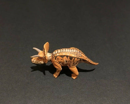 Vintage Kaiyodo Triceratops Dinosaur Dinotales Plastic Miniature Figure