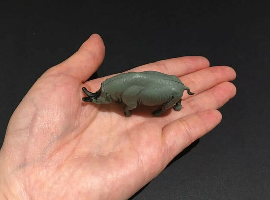 Vintage Kaiyodo Brontotherium Ancient Rhino Rhinoceros Dinosaur Dinotales Plastic Miniature Figure