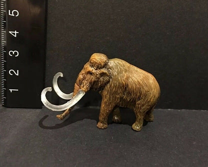 Vintage Kaiyodo Wooly Mammoth Prehistoric Elephant Dinosaur Dinotales Plastic Miniature Figure