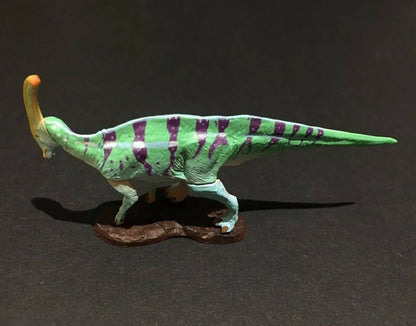 Vintage Kaiyodo Parasaurolophus Dinosaur Dinotales Plastic Miniature Figure