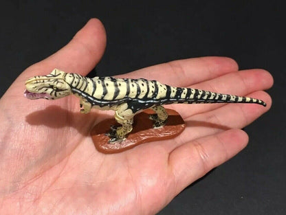 Vintage Kaiyodo Striped Tyrannosaurus Rex Secret SP Dinosaur Dinotales Plastic Miniature Figure