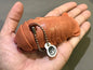 Plastic Pill Bug Roly Poly Insect Potato Bug Isopod Keychain Figure w/Moving Parts - Reddish Brown Color 9cm