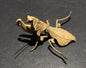 Brown Leaf Praying Mantis PVC Figure