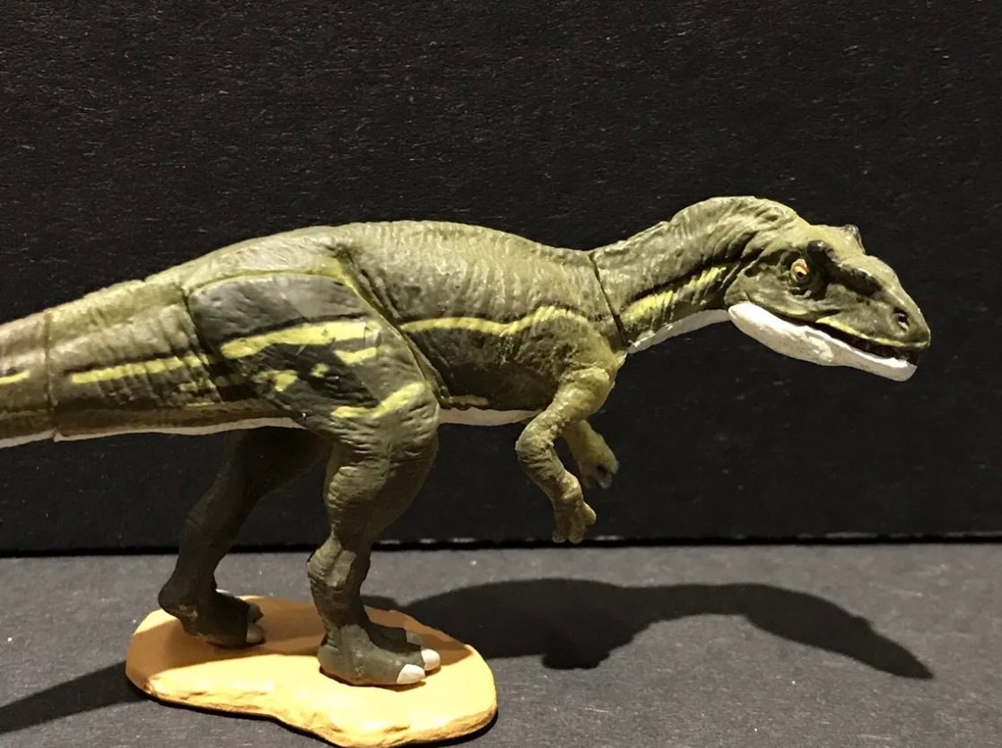 Vintage Kaiyodo Series 2 Allosaurus Dinosaur Dinotales Plastic Miniature Figure