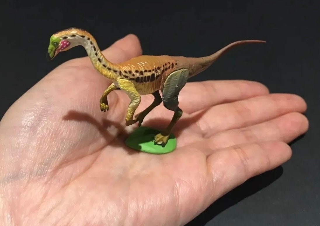Vintage Kaiyodo Series 2 Struthiomimus Dinosaur Dinotales Plastic Miniature Figure