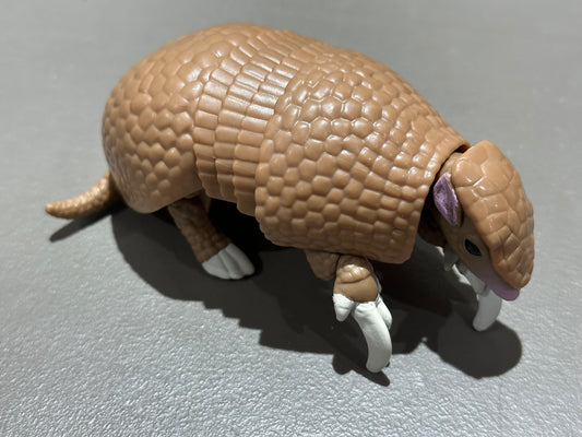 Armadillo Plastic Figure w/ Movable Joints