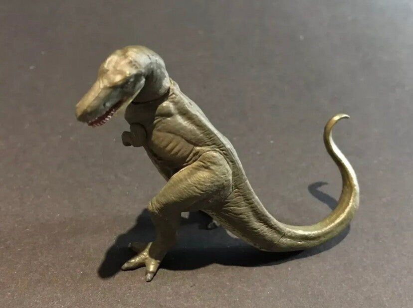 Vintage Kaiyodo UHA Dinotales Series 3 Tyrannosaurus Rex SP Secret Grey Dinosaur Figure