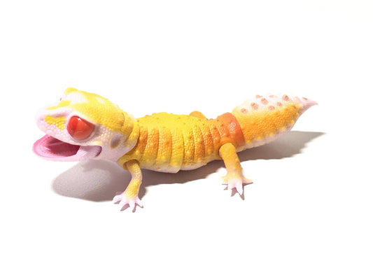Bandai Leopard Radar Gecko Mini Figure  w/ Movable Joints