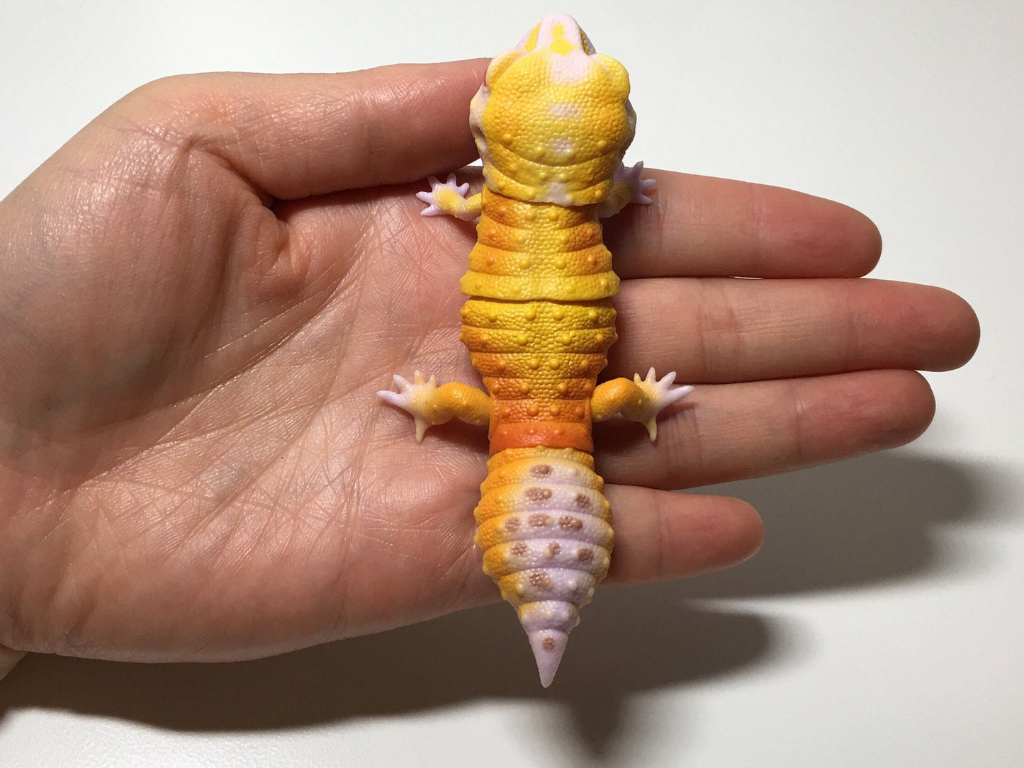 Bandai Leopard Radar Gecko Mini Figure  w/ Movable Joints