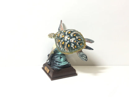 Nature Techni Colour Green Turtle Animal Figure