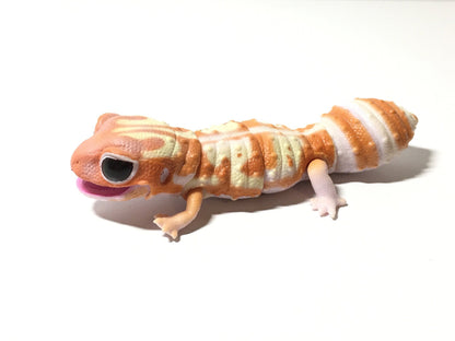 Bandai African Ground Gecko Amer Albino Action Lizard Figure