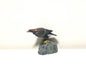 Vintage Colorata Raptor Golden Eagle Bird Figure